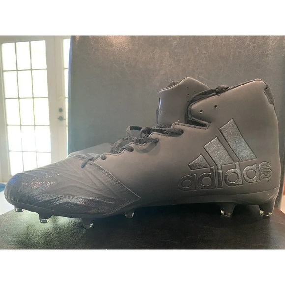 Adidas Freak X Carbon Mid Black Football Cleats Men’s Size 17. New. No Box. - Picture 9 of 10